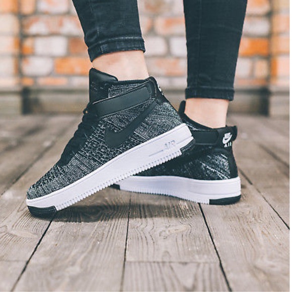 Nike Shoes - New! 🔥 New Nike Air Force 1 Flyknit Oreo 6.5Y/8W